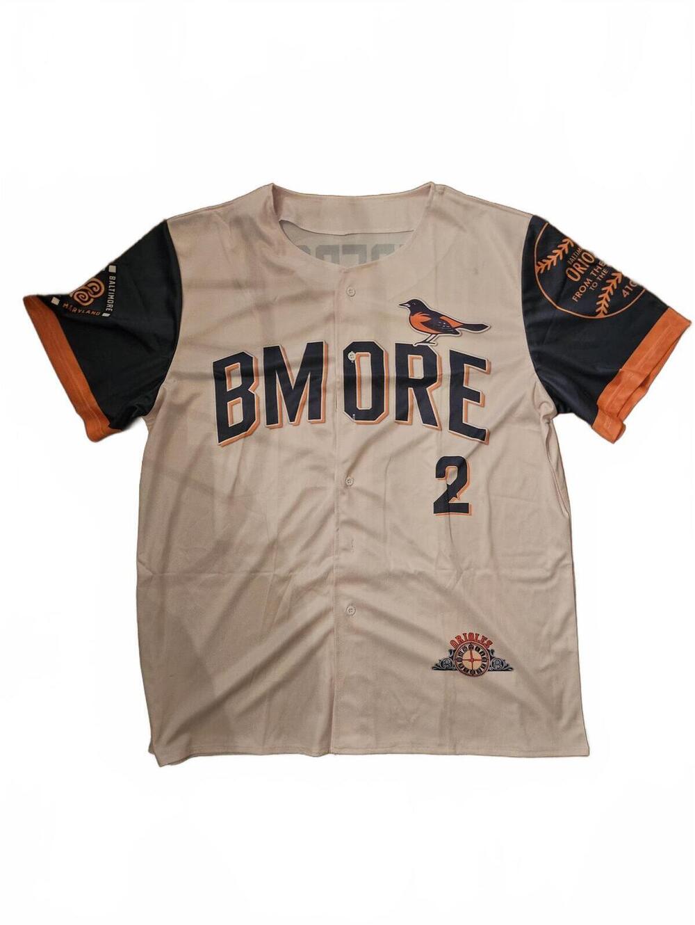 2026 Baltimore Orioles L city connect-Gunnar Henderson-Screen prt Replica Jersey